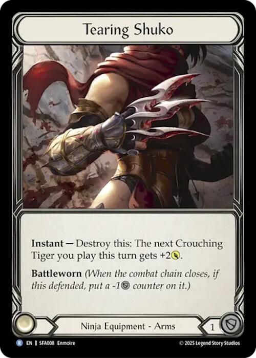 Tearing Shuko [SFA008] (GEM Pack 2) | Card Citadel