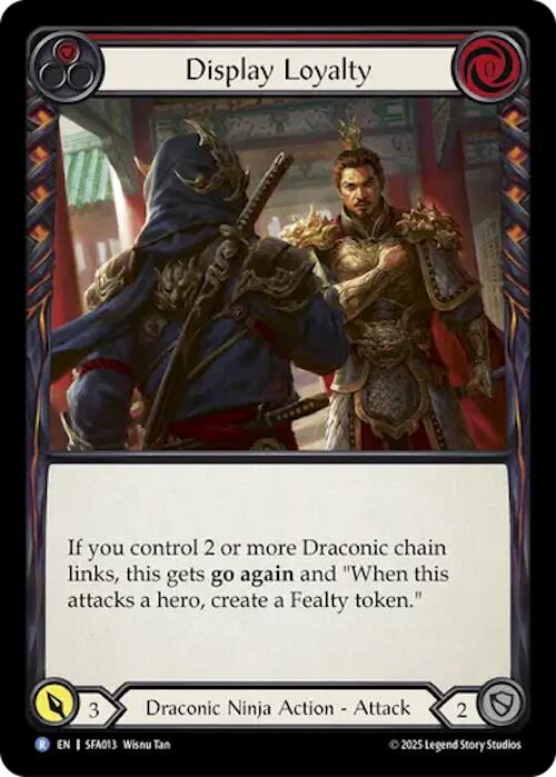 Display Loyalty [SFA013] (Silver Age Chapter 2) | Card Citadel