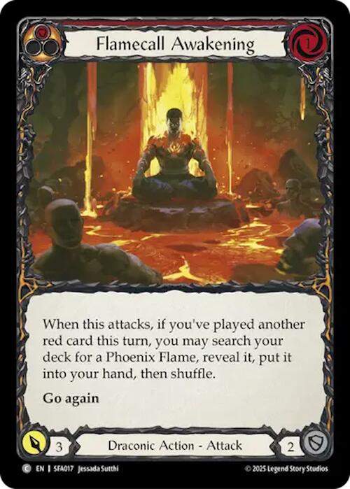 Flamecall Awakening [SFA017] (GEM Pack 2) | Card Citadel