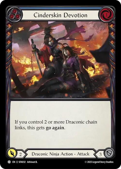 Cinderskin Devotion [SFA032] (GEM Pack 2) | Card Citadel