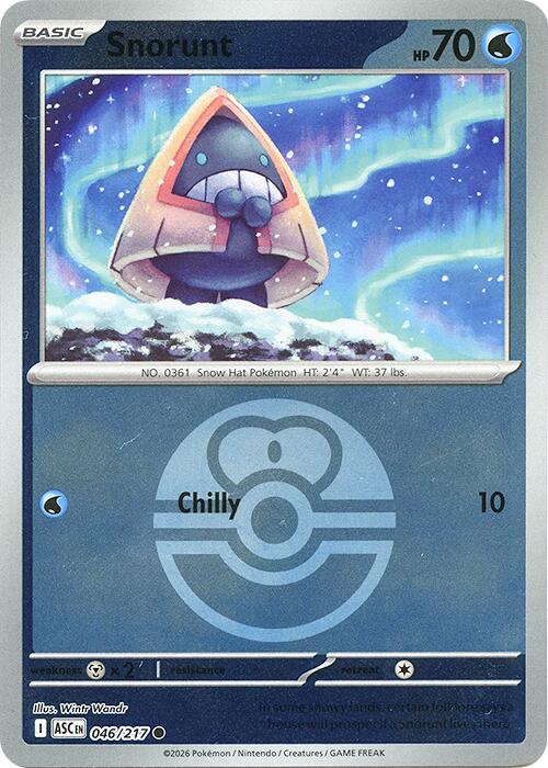 Snorunt (046/217) (Love Ball) [Mega Evolution: Ascended Heroes] | Card Citadel