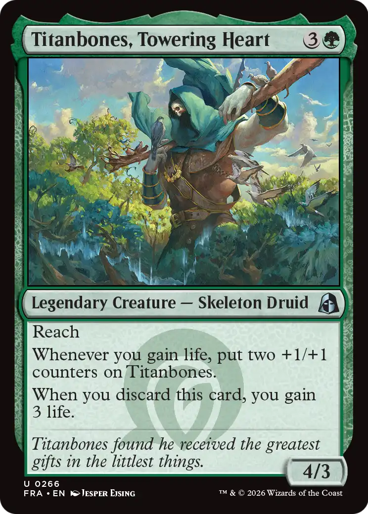 Titanbones, Towering Heart [Reality Fracture] | Card Citadel