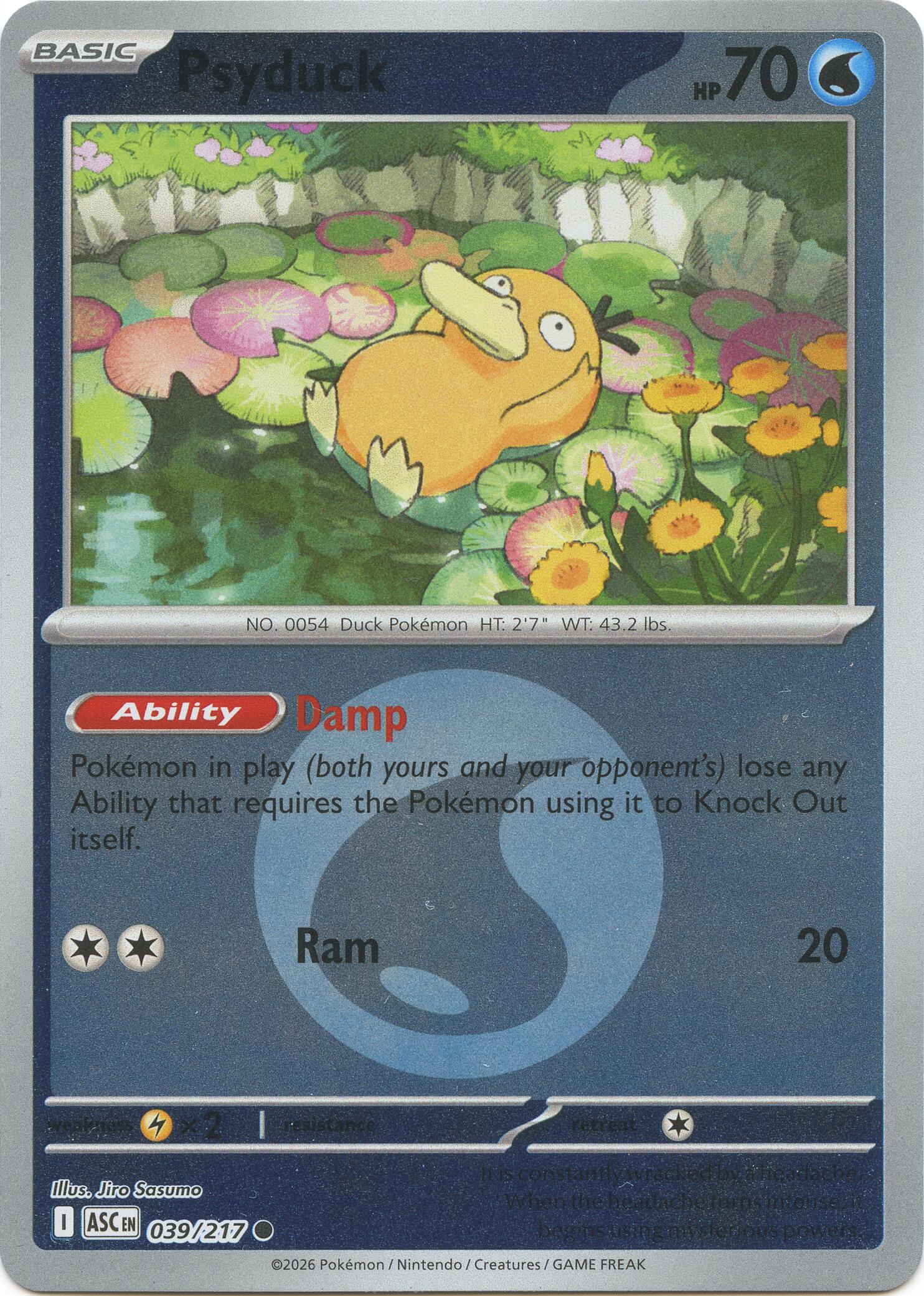 Psyduck (039/217) (Energy Symbol Pattern) [Mega Evolution: Ascended Heroes] | Card Citadel