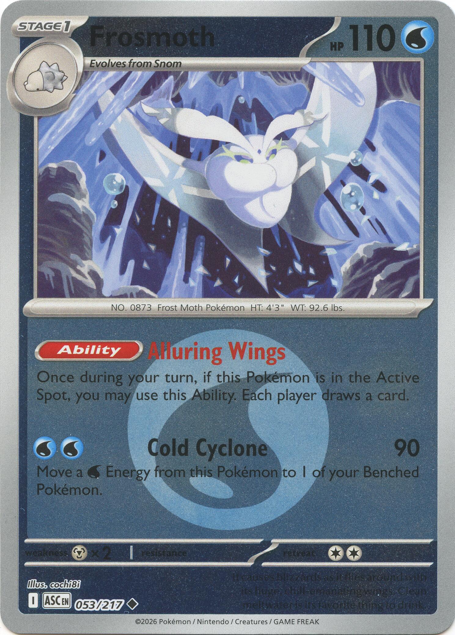 Frosmoth (053/217) (Energy Symbol Pattern) [Mega Evolution: Ascended Heroes] | Card Citadel