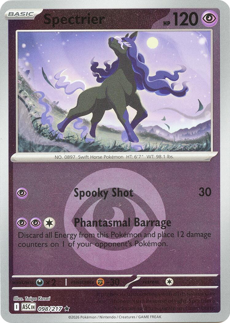 Spectrier (098/217) (Energy Symbol Pattern) [Mega Evolution: Ascended Heroes] | Card Citadel