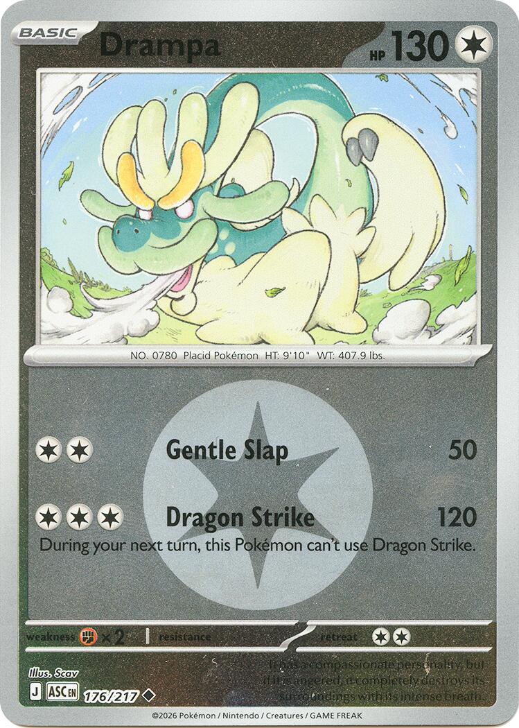 Drampa (176/217) (Energy Symbol Pattern) [Mega Evolution: Ascended Heroes] | Card Citadel