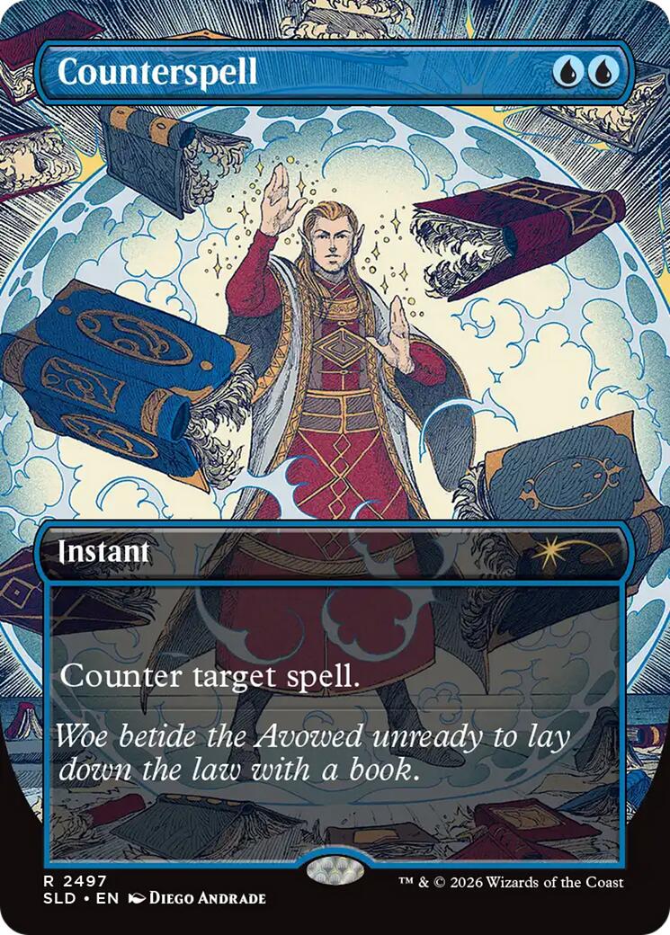 Counterspell (2497) [Secret Lair Drop Series] | Card Citadel