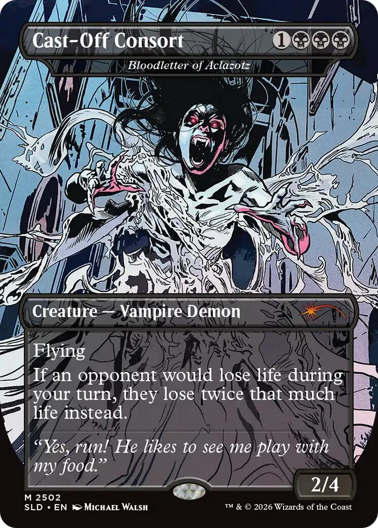 Cast-Off Consort - Bloodletter of Aclazotz [Secret Lair Drop Series] | Card Citadel