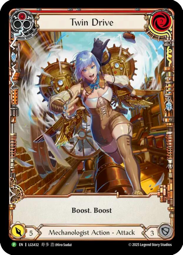 Twin Drive [LGS432] (Promo)  Rainbow Foil | Card Citadel