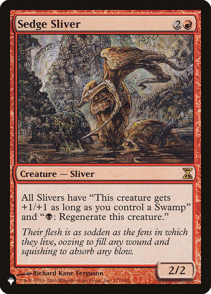 Sedge Sliver [The List] | Card Citadel