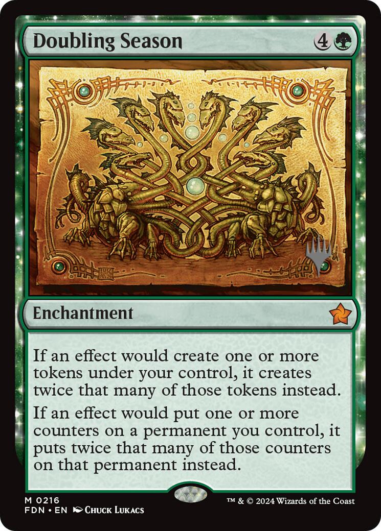 Doubling Season [Foundations Promos] | Card Citadel