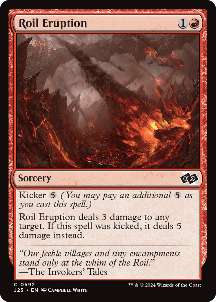 Roil Eruption [Foundations Jumpstart] | Card Citadel