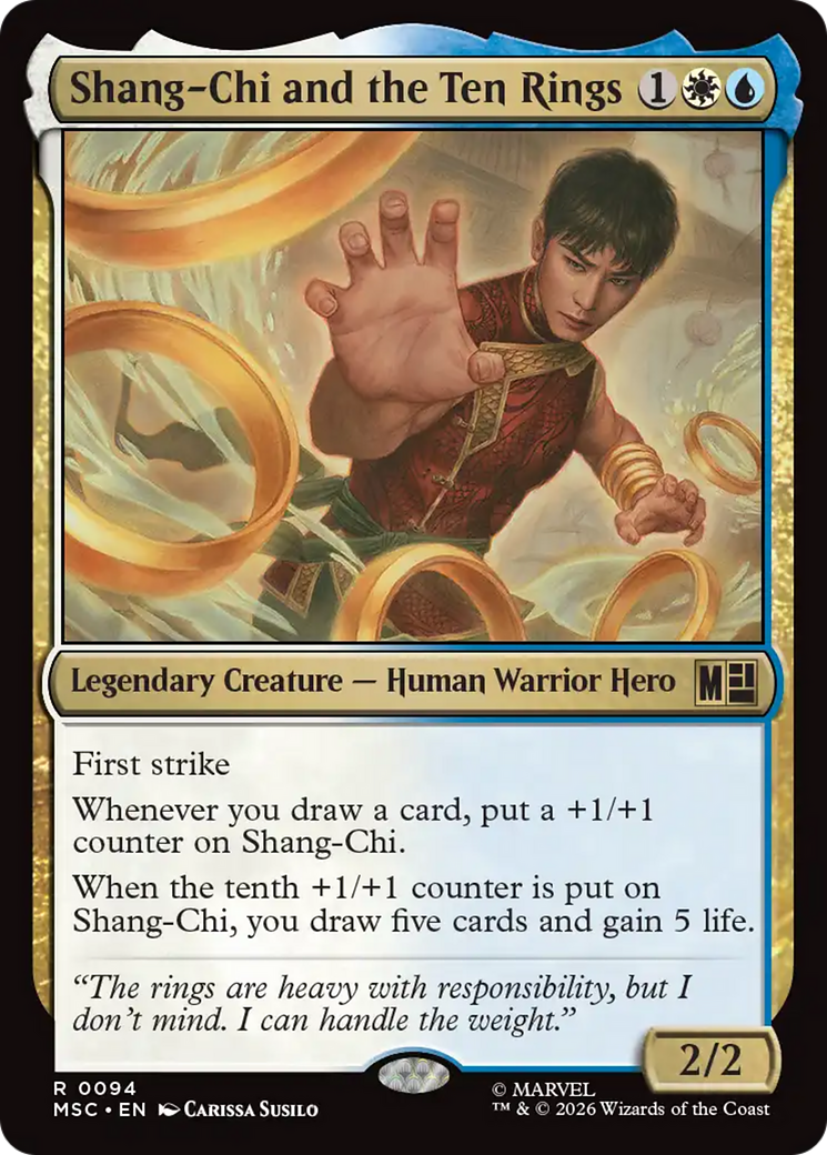 Shang-Chi and the Ten Rings [Marvel Super Heroes Commander] | Card Citadel