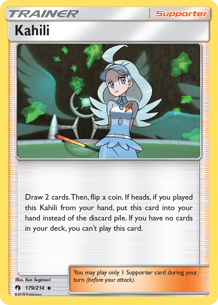 Kahili (179/214) [Sun & Moon: Lost Thunder] | Card Citadel