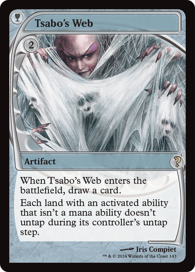 Tsabo's Web (Future Sight) [Mystery Booster 2] | Card Citadel