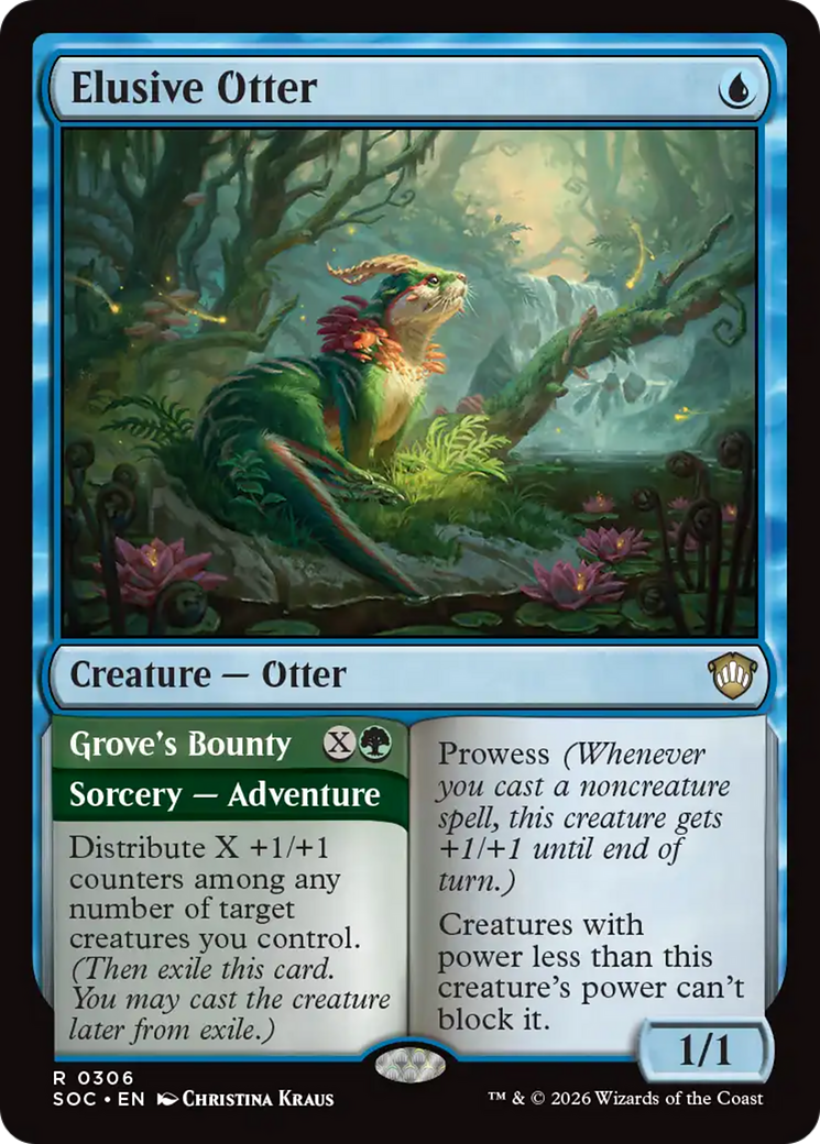 Elusive Otter [Secrets of Strixhaven Commander] | Card Citadel