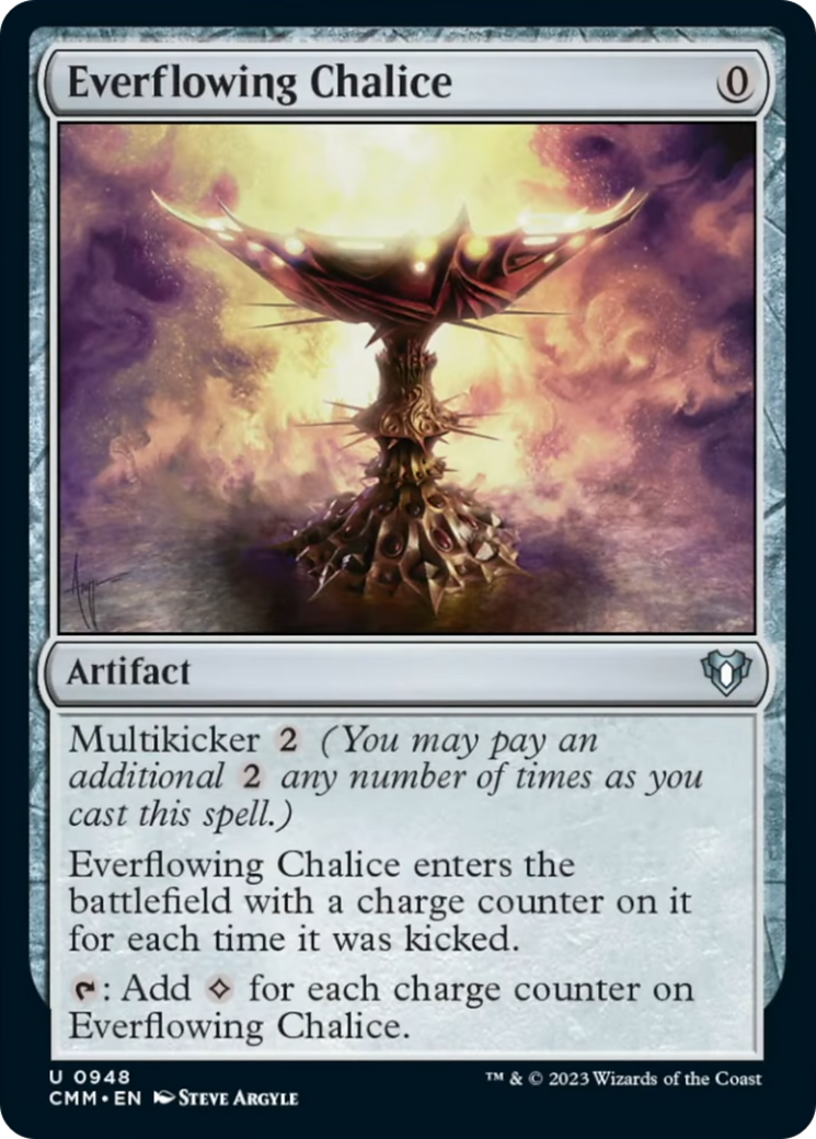 Everflowing Chalice [Commander Masters] | Card Citadel