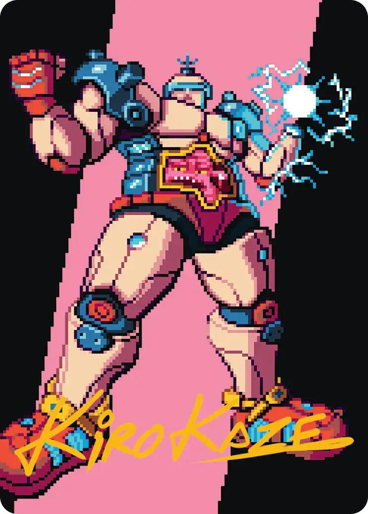 Krang, the All-Powerful Art Card (Gold-Stamped Signature) [Teenage Mutant Ninja Turtles Art Series] | Card Citadel