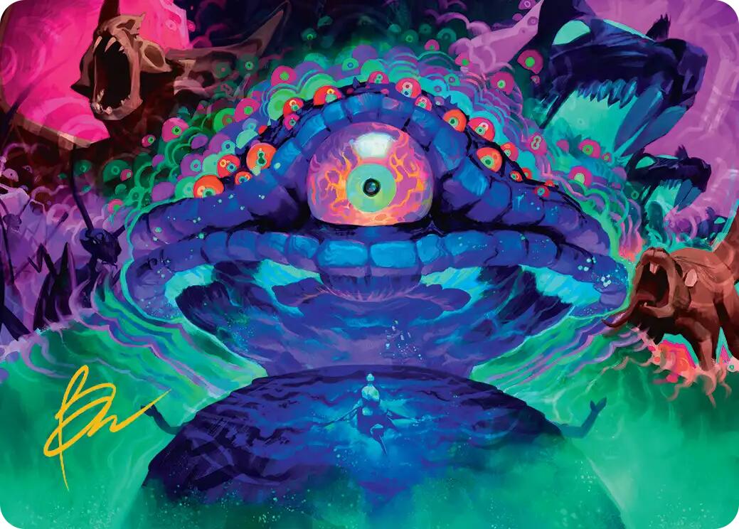 Humongous Fungus Art Card (Gold-Stamped Signature) [Teenage Mutant Ninja Turtles Art Series] | Card Citadel