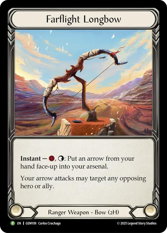 Farflight Longbow [GEM109] (GEM Pack 4)  Cold Foil | Card Citadel