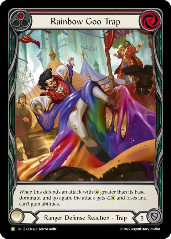 Rainbow Goo Trap (Red) [GEM122] (GEM Pack 4) | Card Citadel
