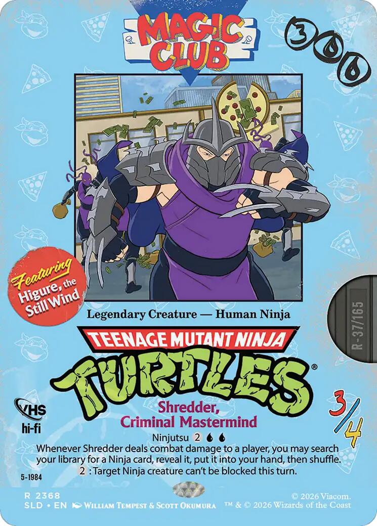 Shredder, Criminal Mastermind - Higure, the Still Wind [Secret Lair Drop Series] | Card Citadel