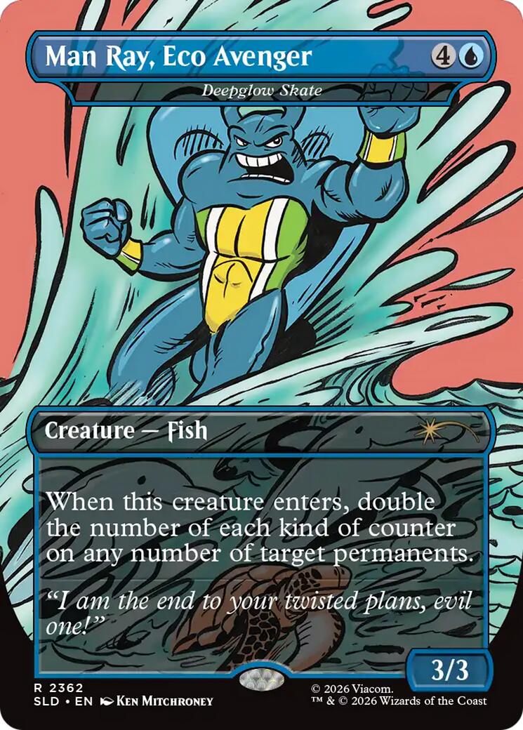 Man Ray, Eco Avenger - Deepglow Skate [Secret Lair Drop Series] | Card Citadel