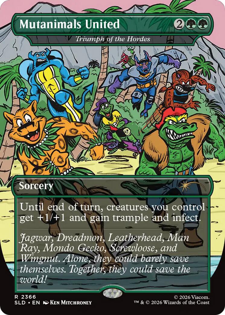 Mutanimals United - Triumph of the Hordes [Secret Lair Drop Series] | Card Citadel