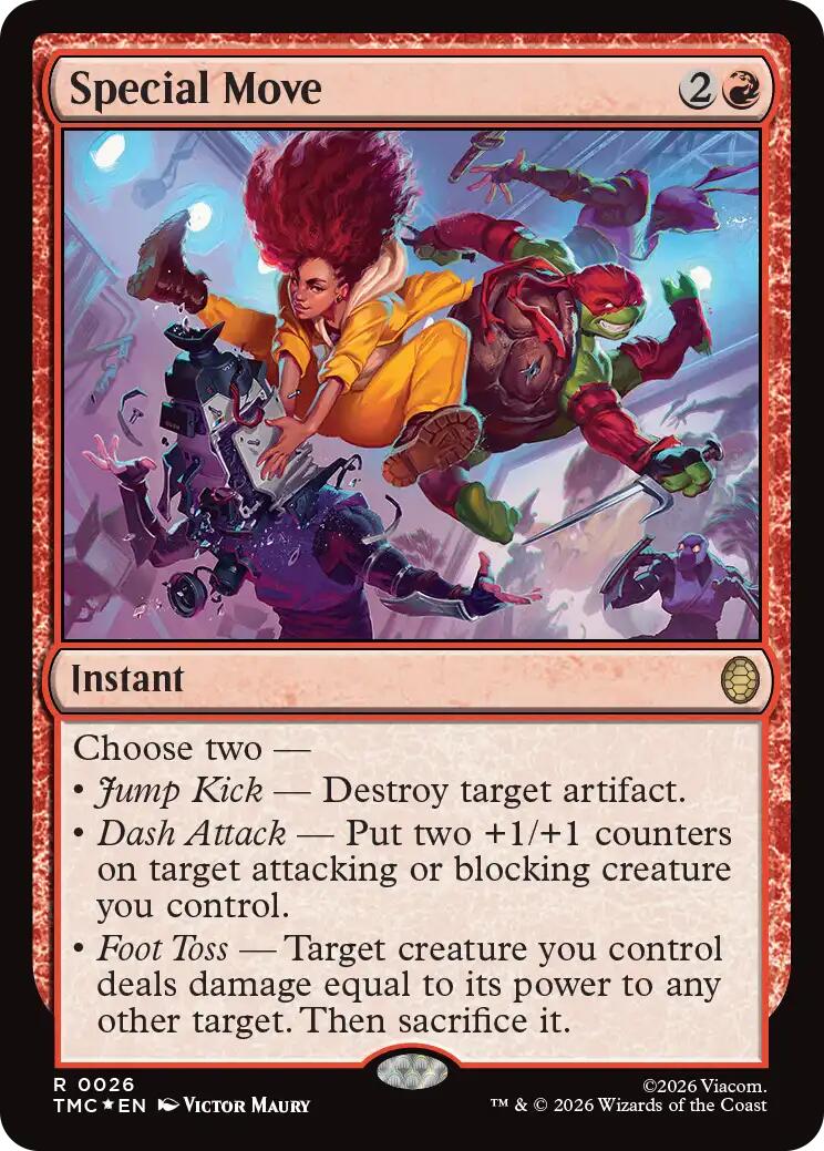 Special Move (Surge Foil) [Teenage Mutant Ninja Turtles Commander] | Card Citadel