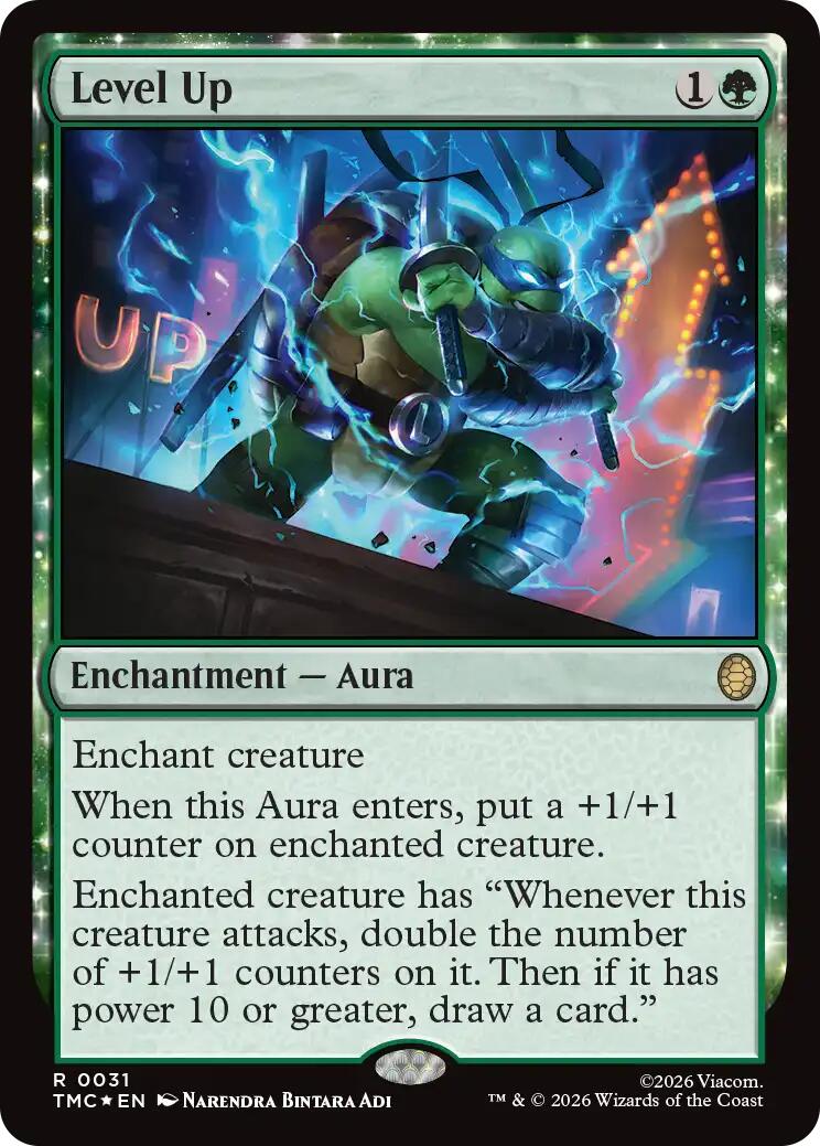 Level Up (Surge Foil) [Teenage Mutant Ninja Turtles Commander] | Card Citadel