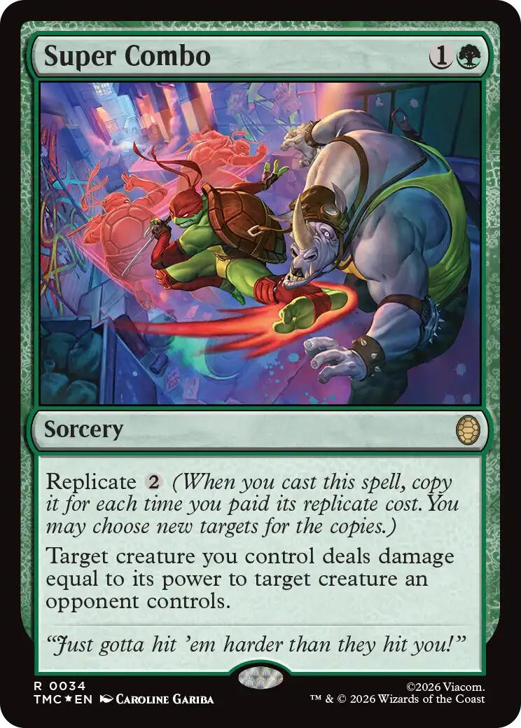 Super Combo (Surge Foil) [Teenage Mutant Ninja Turtles Commander] | Card Citadel
