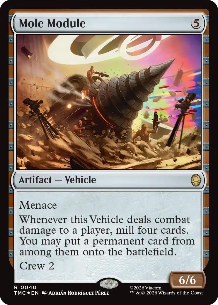 Mole Module (Surge Foil) [Teenage Mutant Ninja Turtles Commander] | Card Citadel