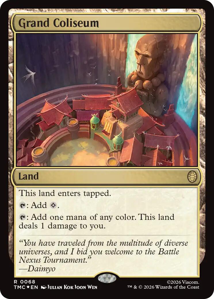 Grand Coliseum (Surge Foil) [Teenage Mutant Ninja Turtles Commander] | Card Citadel