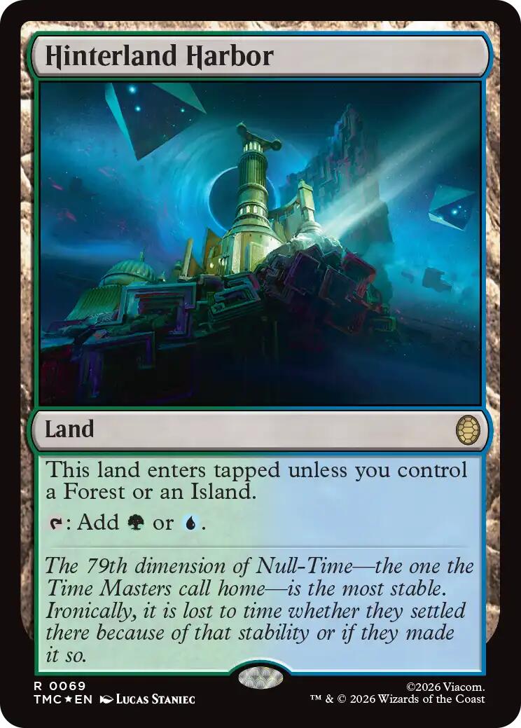 Hinterland Harbor (Surge Foil) [Teenage Mutant Ninja Turtles Commander] | Card Citadel