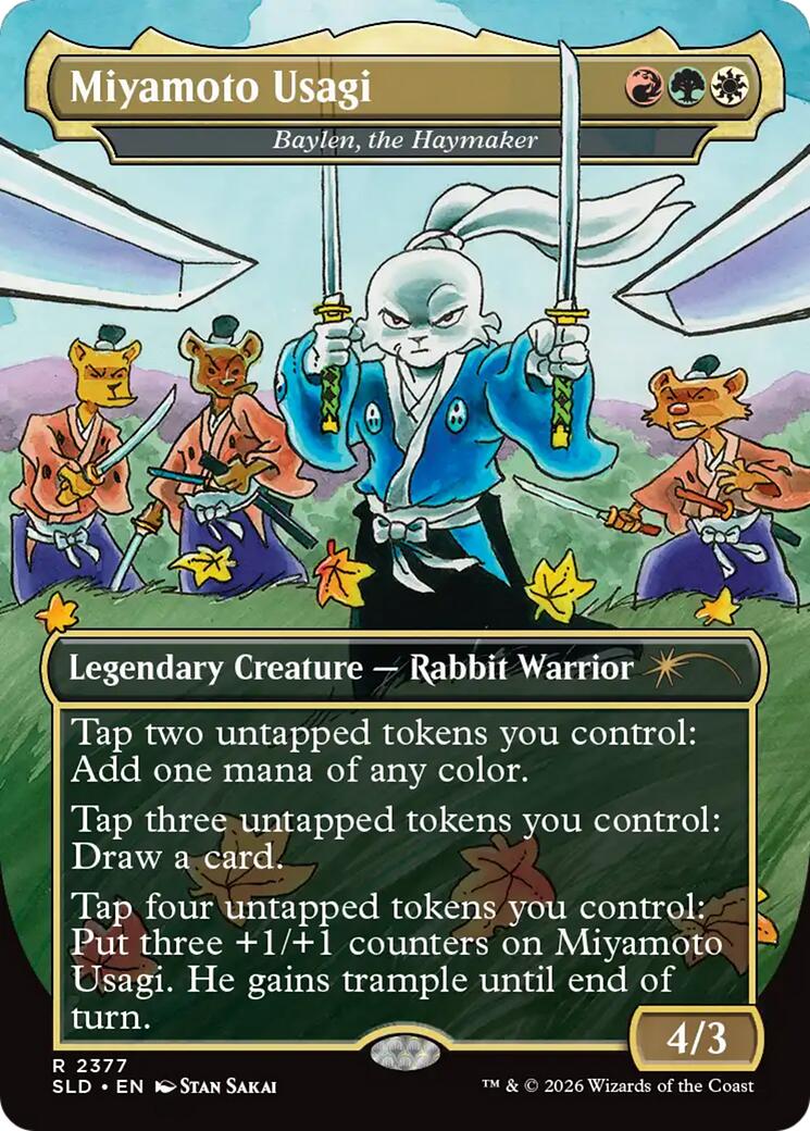 Miyamoto Usagi - Baylen, the Haymaker [Secret Lair Drop Series] | Card Citadel