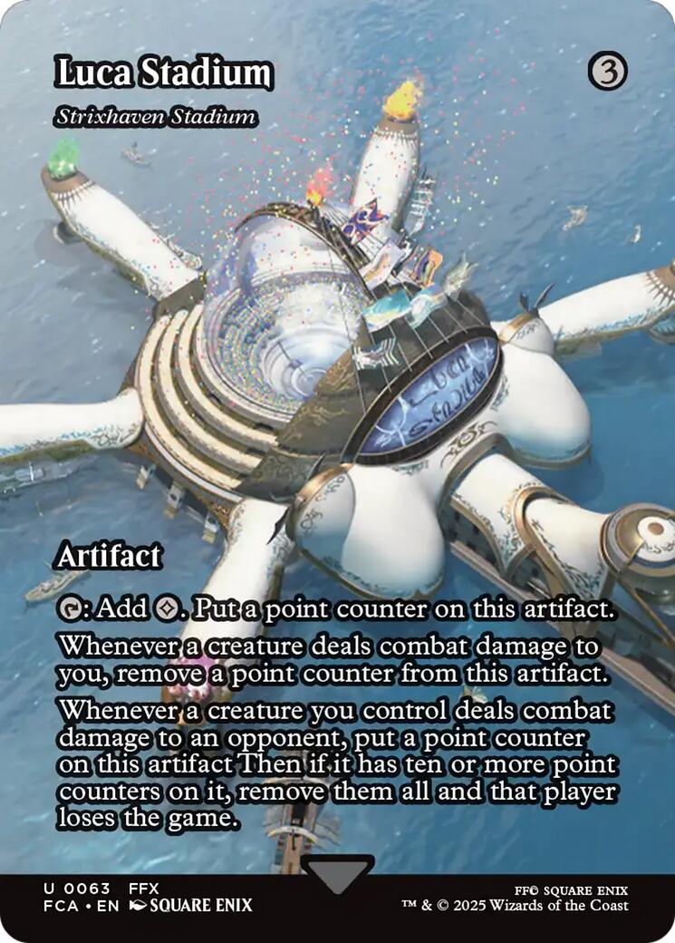 Luca Stadium - Strixhaven Stadium (Showcase) [FINAL FANTASY : Through the Ages] | Card Citadel