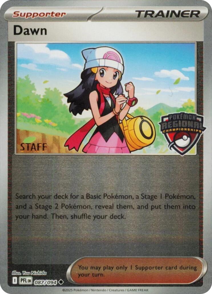 Dawn (087/094) (Regional Championship) [Staff] [League & Championship Cards] | Card Citadel