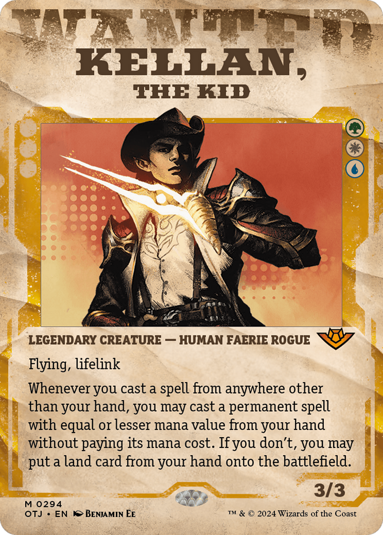 Kellan, the Kid (Showcase) [Outlaws of Thunder Junction] | Card Citadel