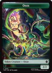 Ooze // Clue Double-Sided Token [Teenage Mutant Ninja Turtles Commander Tokens] | Card Citadel