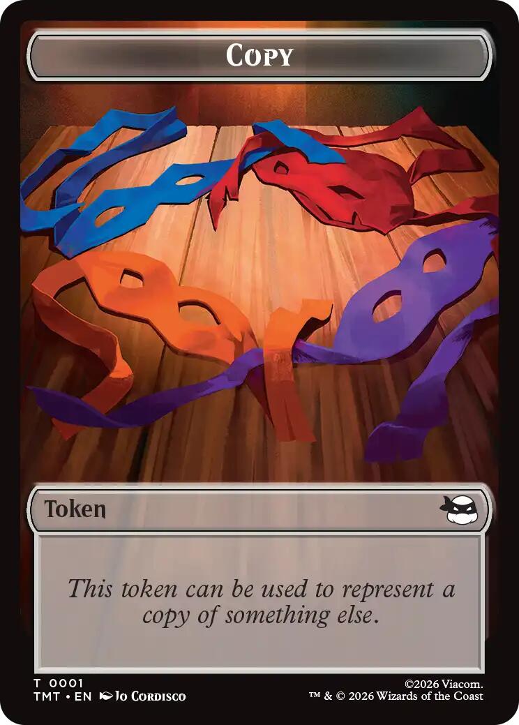 Ooze // Copy Double-Sided Token [Teenage Mutant Ninja Turtles Commander Tokens] | Card Citadel