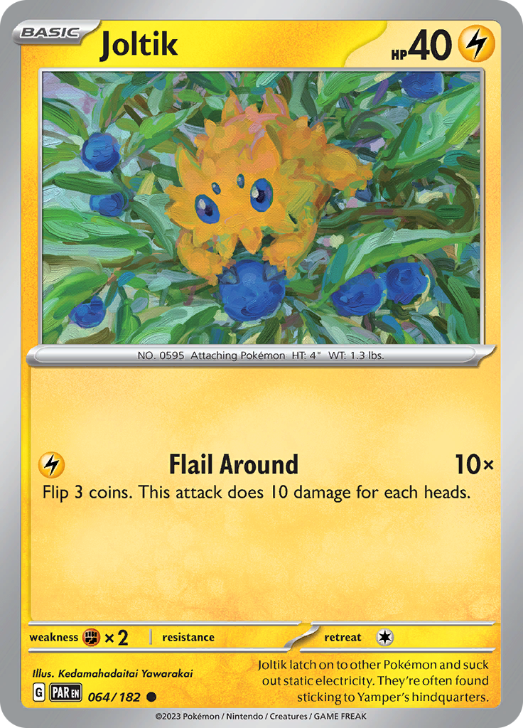 Joltik (064/182) [Scarlet & Violet: Paradox Rift] | Card Citadel