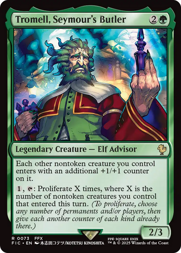 Tromell, Seymour's Butler [FINAL FANTASY Commander] | Card Citadel