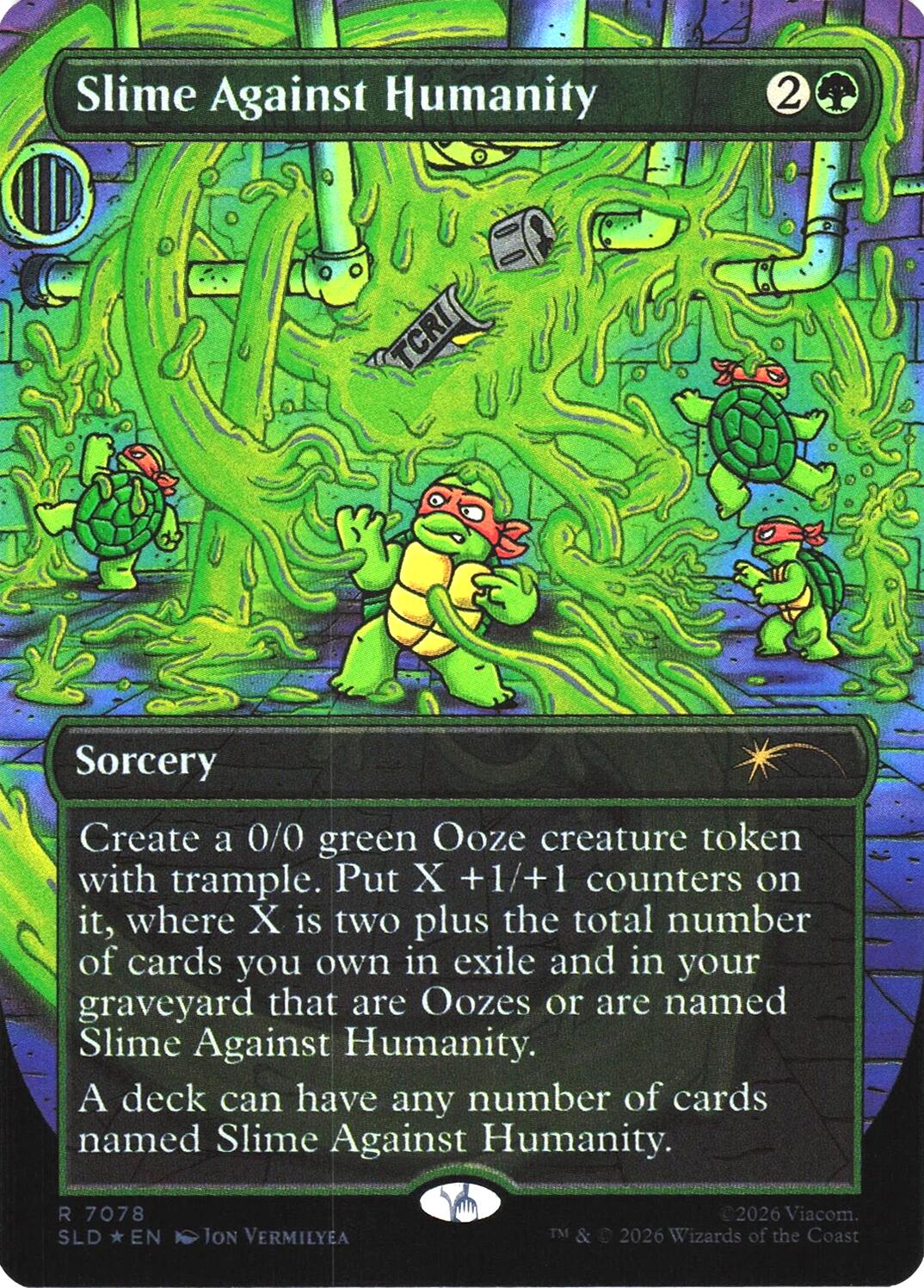 Slime Against Humanity (7078) [Secret Lair Drop Series] | Card Citadel