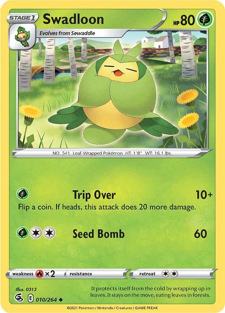 Swadloon (010/264) [Sword & Shield: Fusion Strike] | Card Citadel