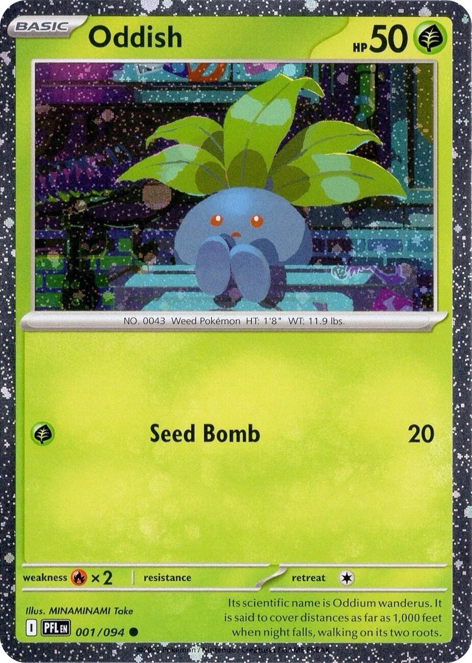 Oddish (001/094) (Cosmos Holo) [Miscellaneous Cards] | Card Citadel