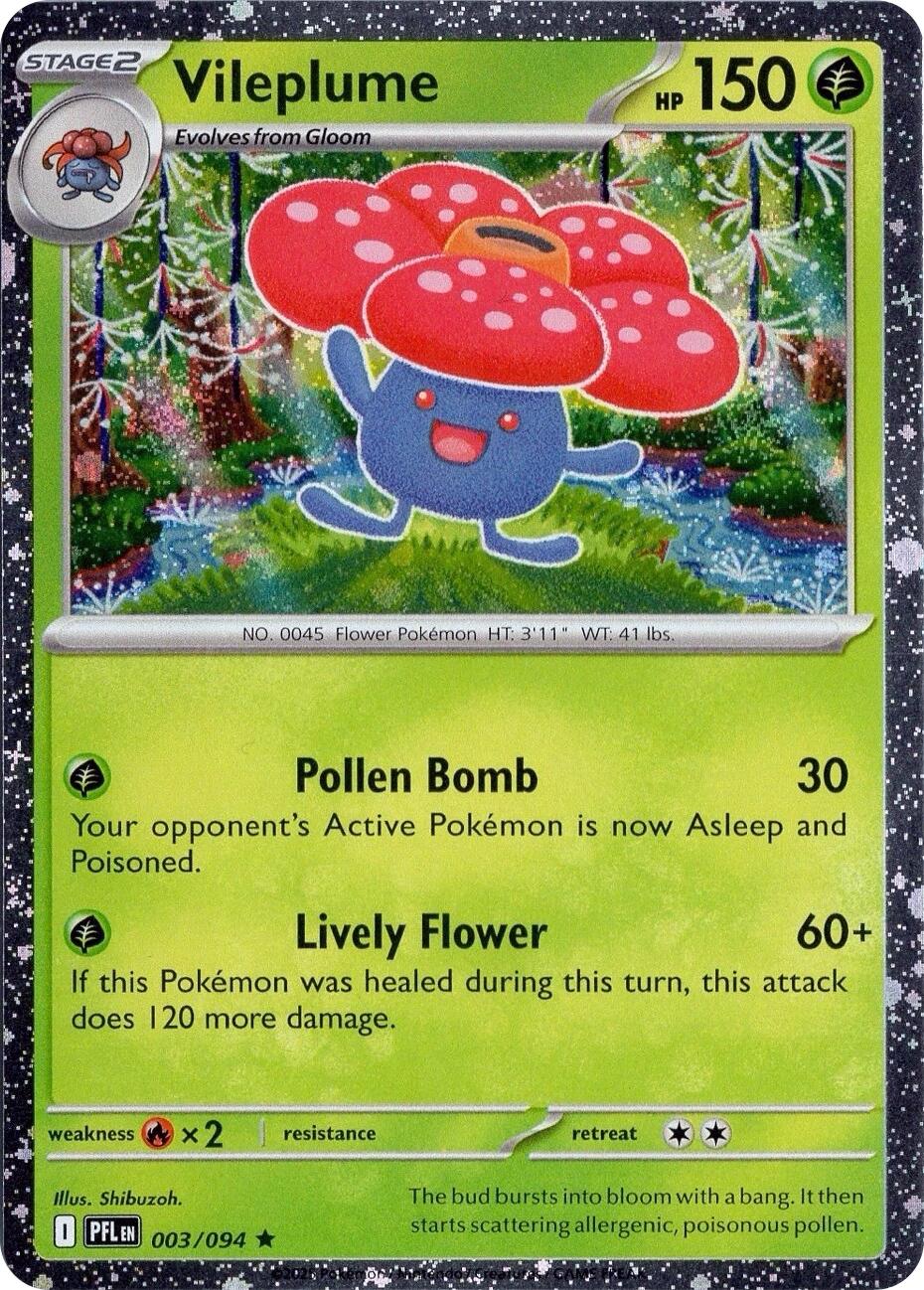 Vileplume (003/094) (Cosmos Holo) [Miscellaneous Cards] | Card Citadel