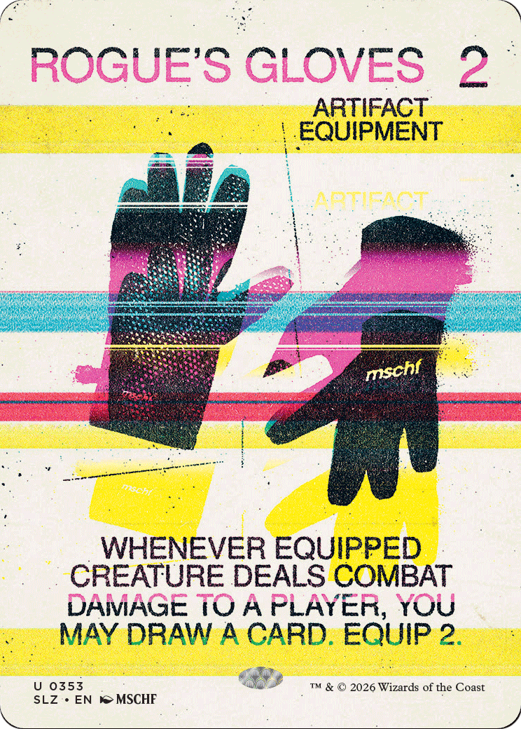 Rogue's Gloves (0353) [Secret Lair x MSCHF: The Zeta Set] | Card Citadel