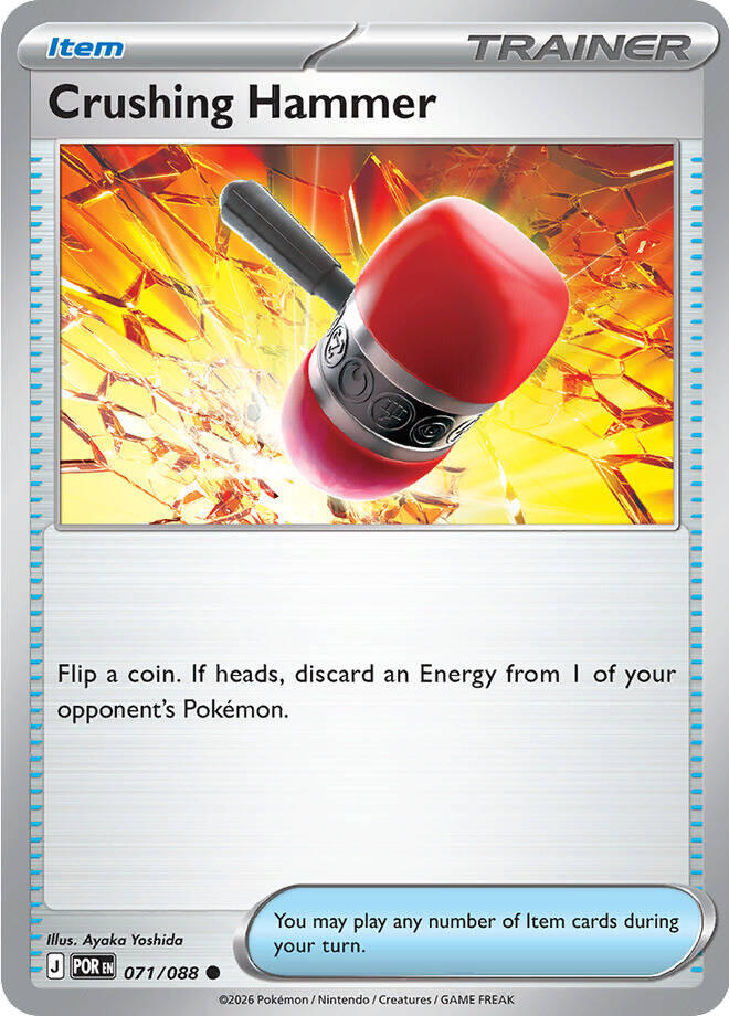 Crushing Hammer (071/088) [Mega Evolution: Perfect Order] | Card Citadel