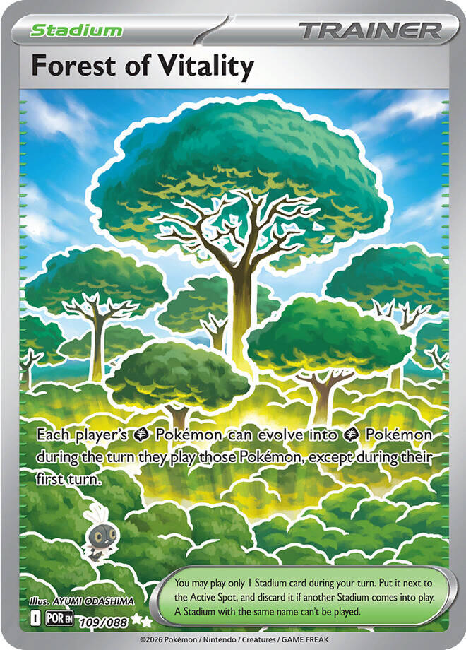 Forest of Vitality (109/088) [Mega Evolution: Perfect Order] | Card Citadel