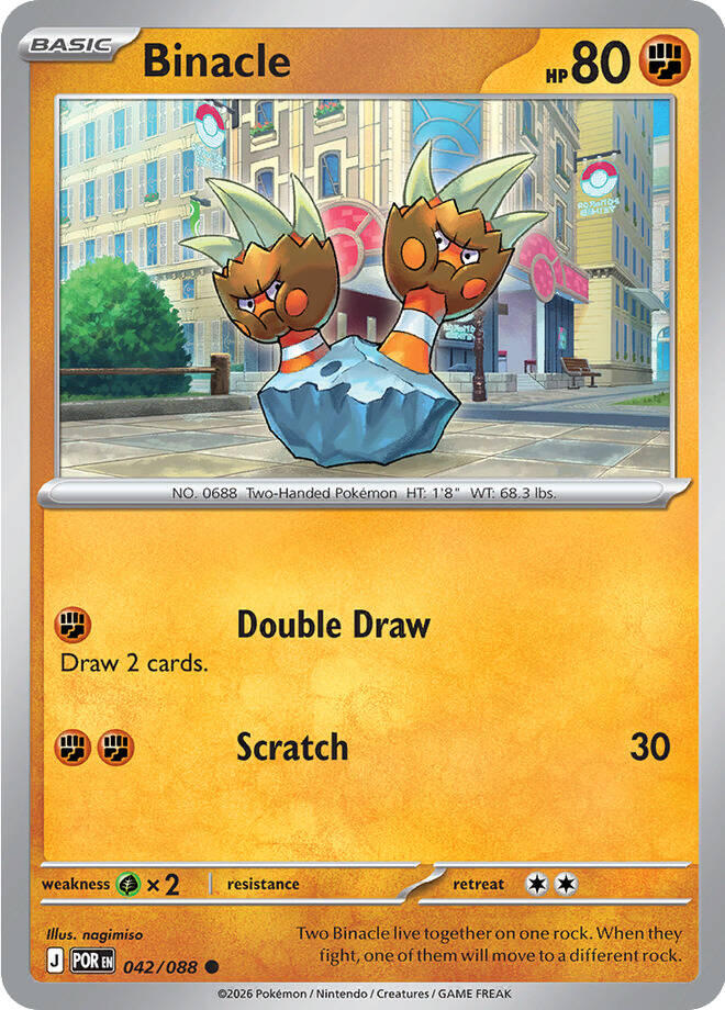 Binacle (042/088) [Mega Evolution: Perfect Order] | Card Citadel
